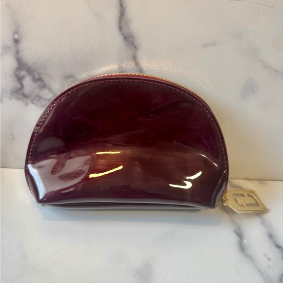 Marc Jacobs Patent Leather Cosmetic Bag + No Angel Liquid Lip Crème + Set - NEW - Picture 3 of 7